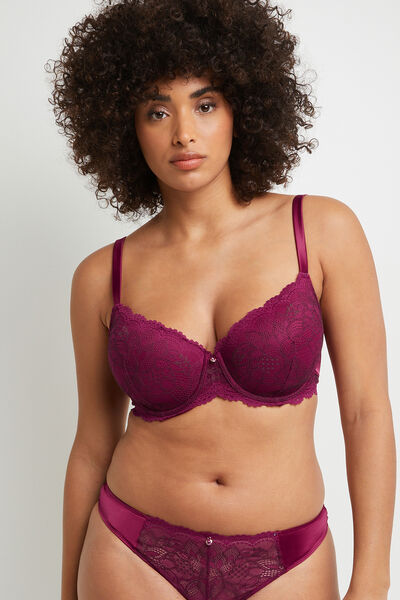 BALI SOUTIEN-GORGE AMPLIFORME EMBOITANT BORDEAUX