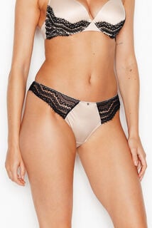 KYARA TANGA MICROFIBRE CHAMPAGNE