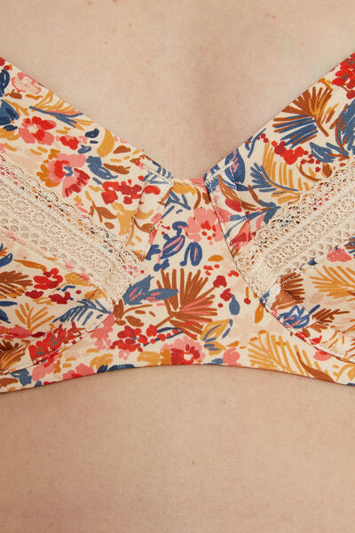 SALOME SOUTIEN-GORGE EMBOITANT GROSSESSE IVOIRE/BLEU