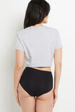 BALA CULOTTE TAILLE HAUTE VISCOSE NOIR