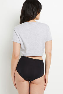 BALA CULOTTE TAILLE HAUTE VISCOSE NOIR