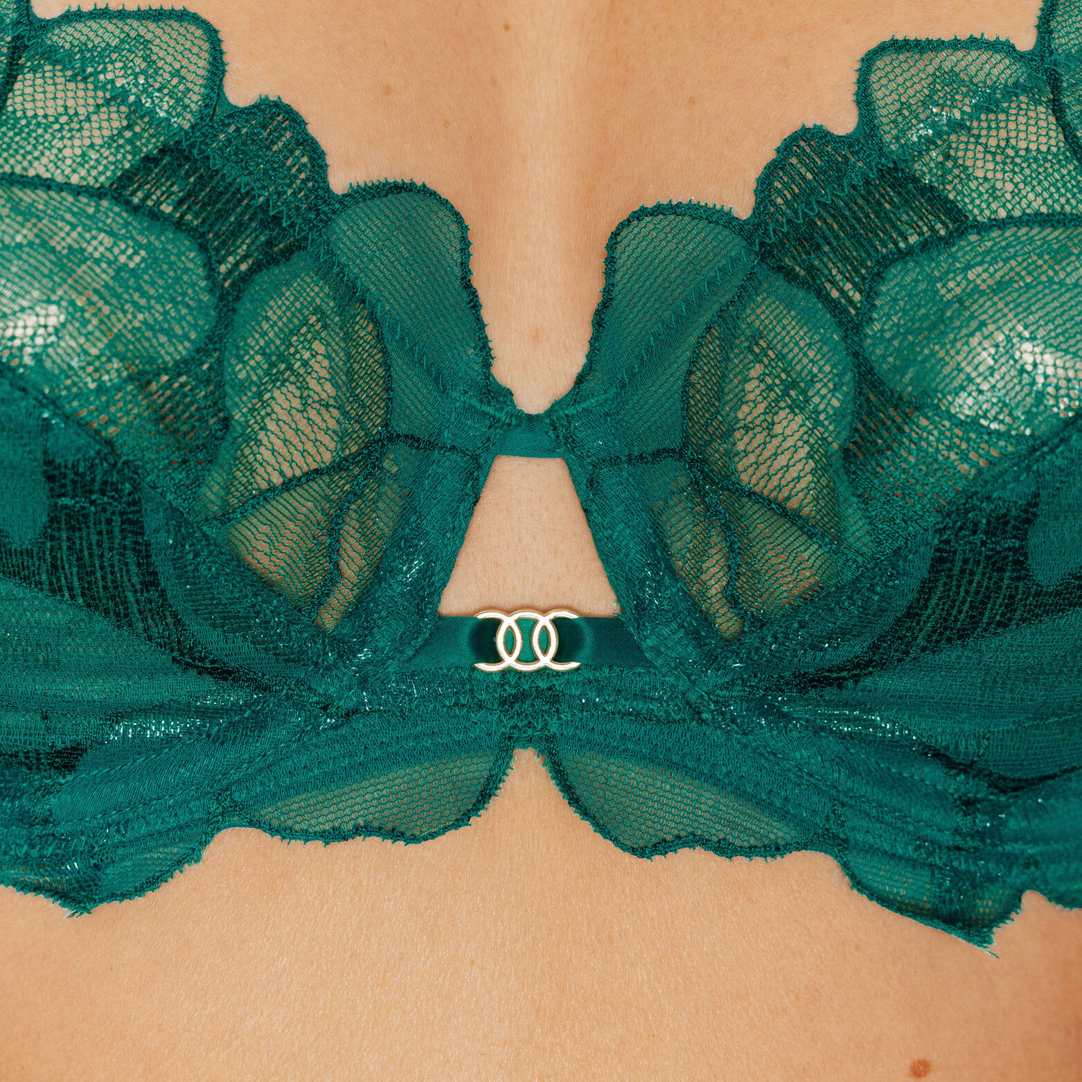 GREASE SOUTIEN-GORGE EMBOITANT VERT