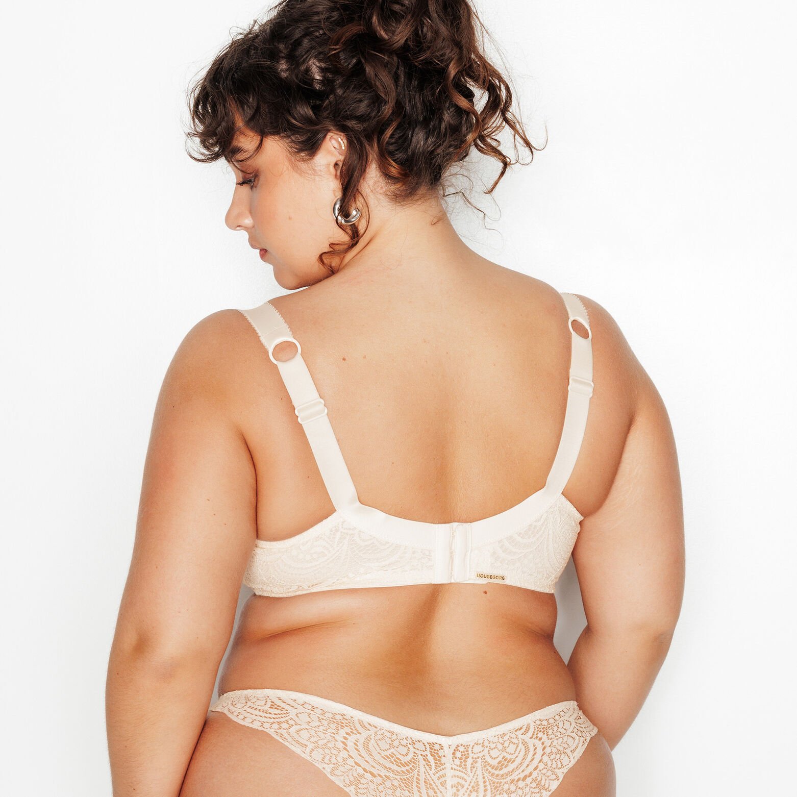 DENTELLE SOUTIEN-GORGE EMBOITANT DENTELLE ECRU