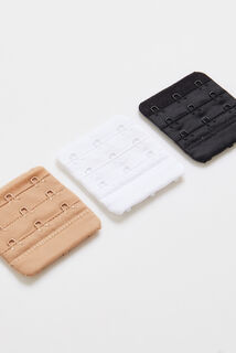 RALLONGE-DOS GRAND MODELE 6,3cm x 5,7cm BLANC/NOIR