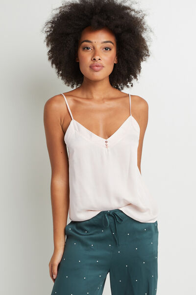 TOP BRETELLES VISCOSE IVOIRE