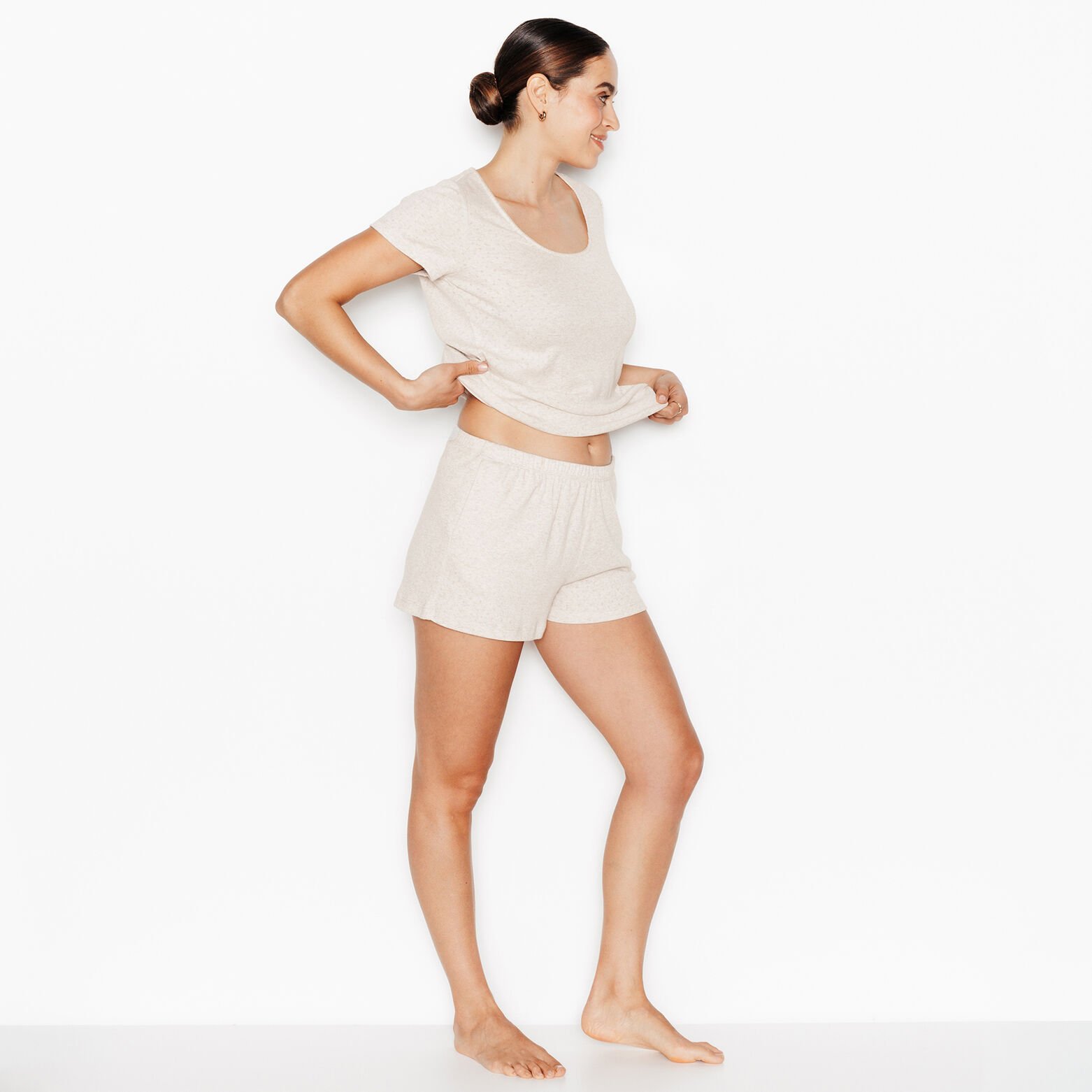 HABYBIS SHORT BEIGE
