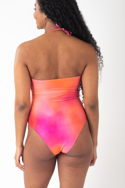 MAILLOT 1P MICRO TIE & DYE ROSE
