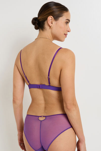 SOUTIEN-GORGE SANS ARMATURES VIOLET