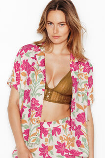 JUILLET CHEMISE MANCHES COURTES MULTICO ROSE