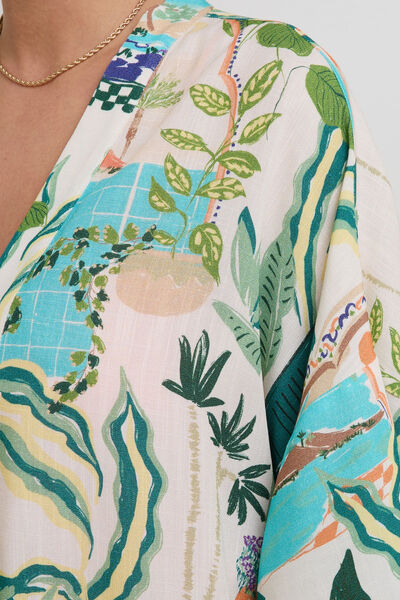 Kimono MULTICO BLANC