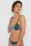 SYARA SOUTIEN-GORGE AMPLI EMBOITANT KAKI