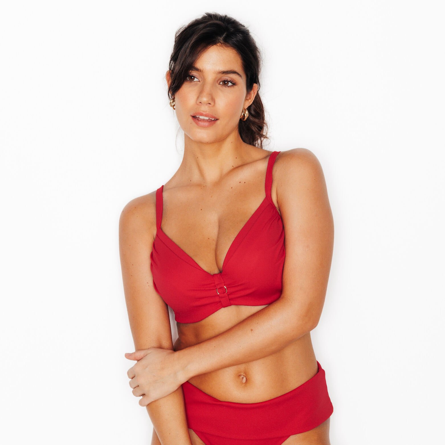 MALOU Maillot de bain Ampliforme ROUGE