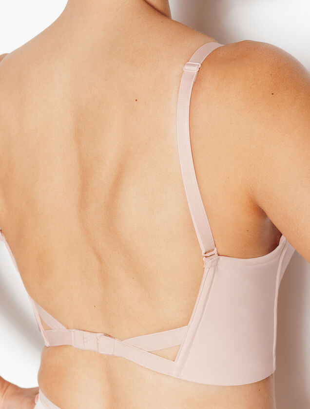 PERFECT SOUTIEN-GORGE AMPLI DOS NU MICROFIBRE NATUREL