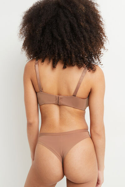 TANGA MICROFIBRE PEAU BRONZEE