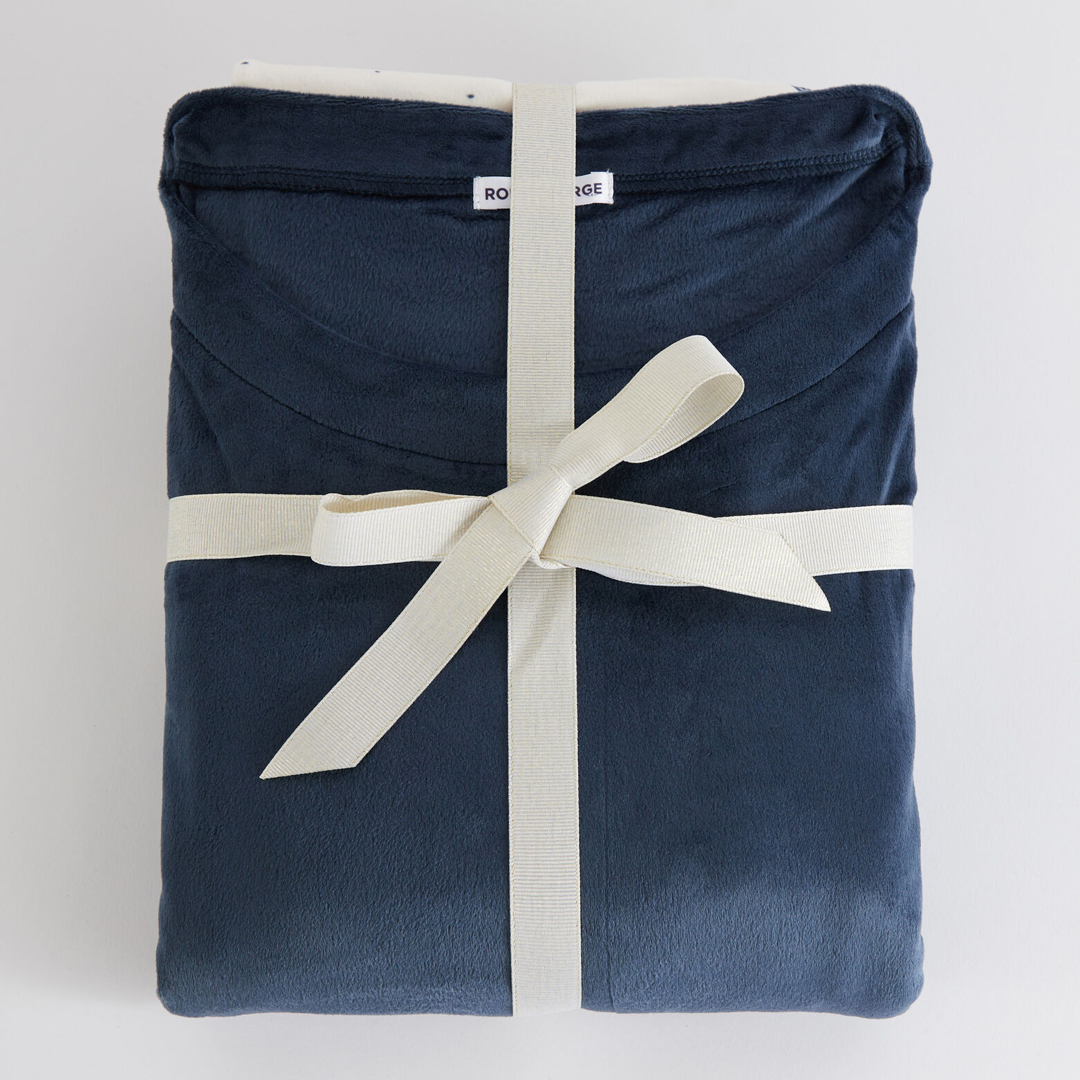 HOANI PYJAMA 2 PIECES VELOURS ANTHRACITE