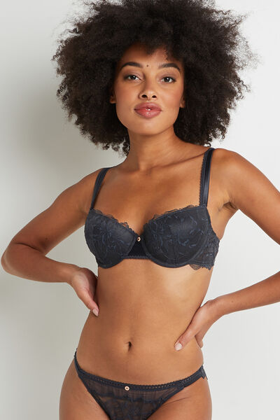 SOUTIEN-GORGE AMPLIFORME GRIS