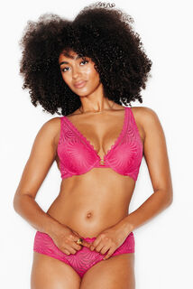 FALLON SOUTIEN-GORGE AMPLIFORME DENTELLE ROSE