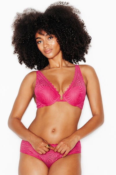 FALLON SOUTIEN-GORGE AMPLIFORME DENTELLE ROSE
