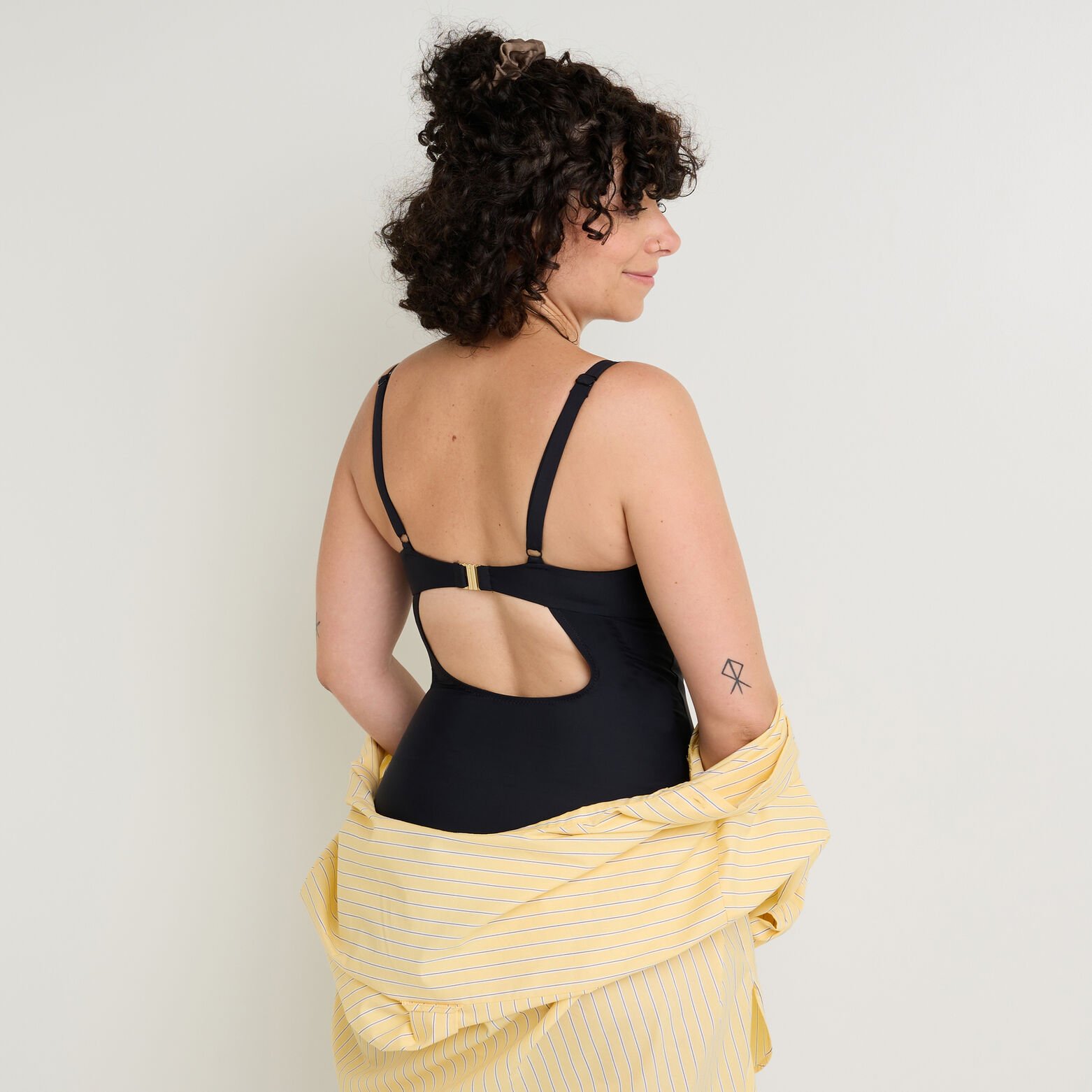 LANA MAILLOT DE BAIN 1 PIECE POST OP NOIR