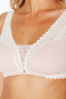 DOUCE SOUTIEN-GORGE SANS ARMATURES POUDRE