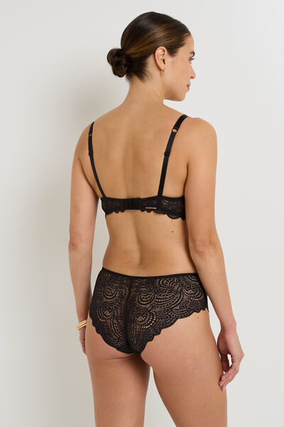 DENTELLE SHORTY DENTELLE NOIR