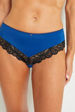 SYARA SHORTY MICROFIBRE BLEU