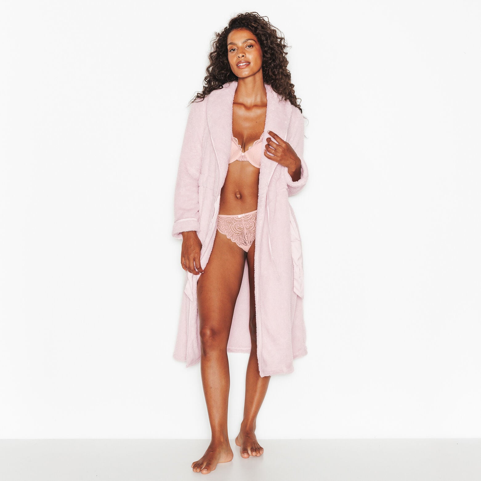 JOVINA PEIGNOIR LONG POUDRE