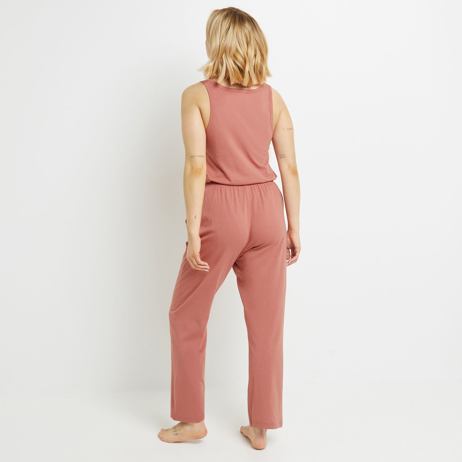 BAMBI PANTACOURT COTON ROSE