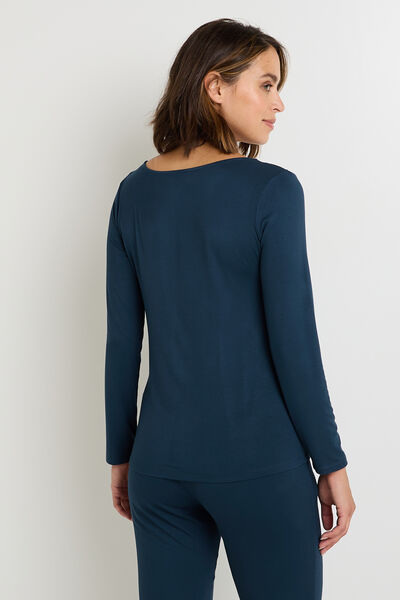 Tee-shirt manches longues MARINE