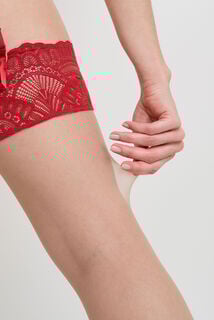 GLADYS BAS AUTOFIXANTS 20 DENIERS ROUGE
