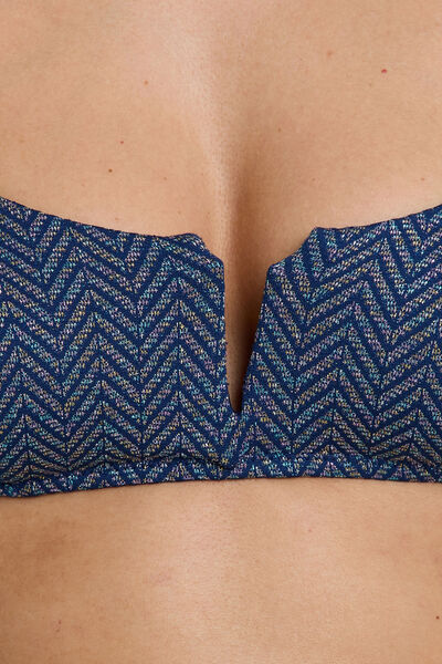 NINON Maillot de bain Triangle BLEU