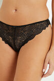 DENTELLE TANGA DENTELLE NOIR