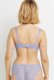 DENTELLE SOUTIEN-GORGE EMBOITANT LILAS