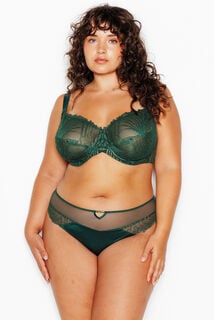 JADELYN CULOTTE CONFORT DENTELLE MULTICO VERT