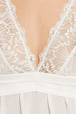 TINA NUISETTE DENTELLE BLANC