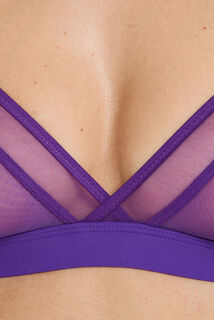 GENNY SOUTIEN-GORGE SANS ARMATURES VIOLET