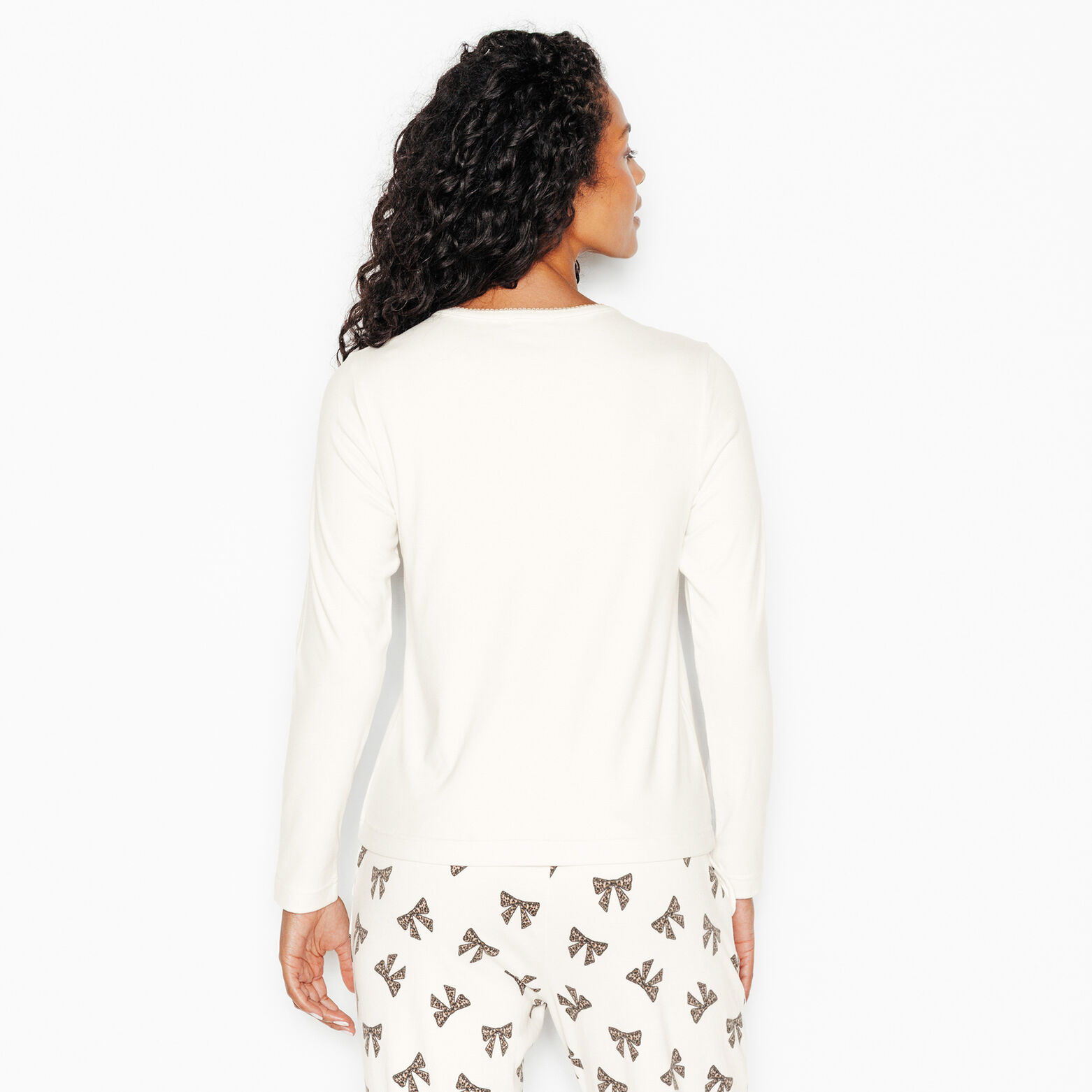 JOLISA TEE-SHIRT MANCHES LONGUES BLANC