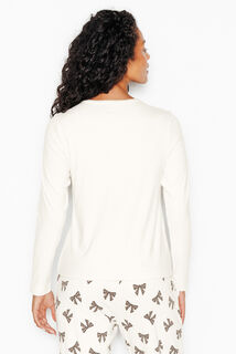 JOLISA TEE-SHIRT MANCHES LONGUES BLANC