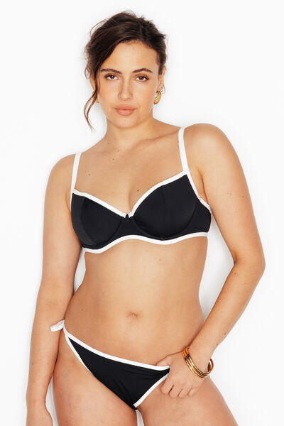 MAILLOT DE BAIN EMBOITANT NOIR