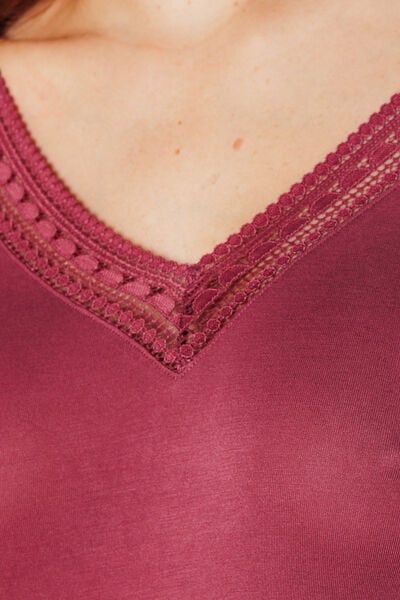 CAMILLE Tee-shirt manches longues ROSE