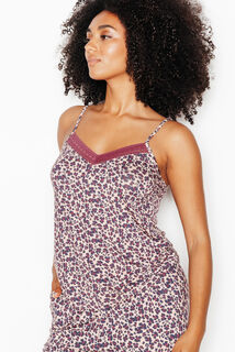CAMILLE Top MULTICO ROSE