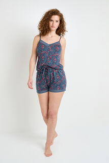 CAMILLE Short de pyjama MULTICO BLEU
