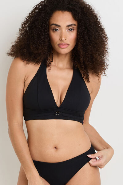 MALOU Maillot de bain Triangle NOIR