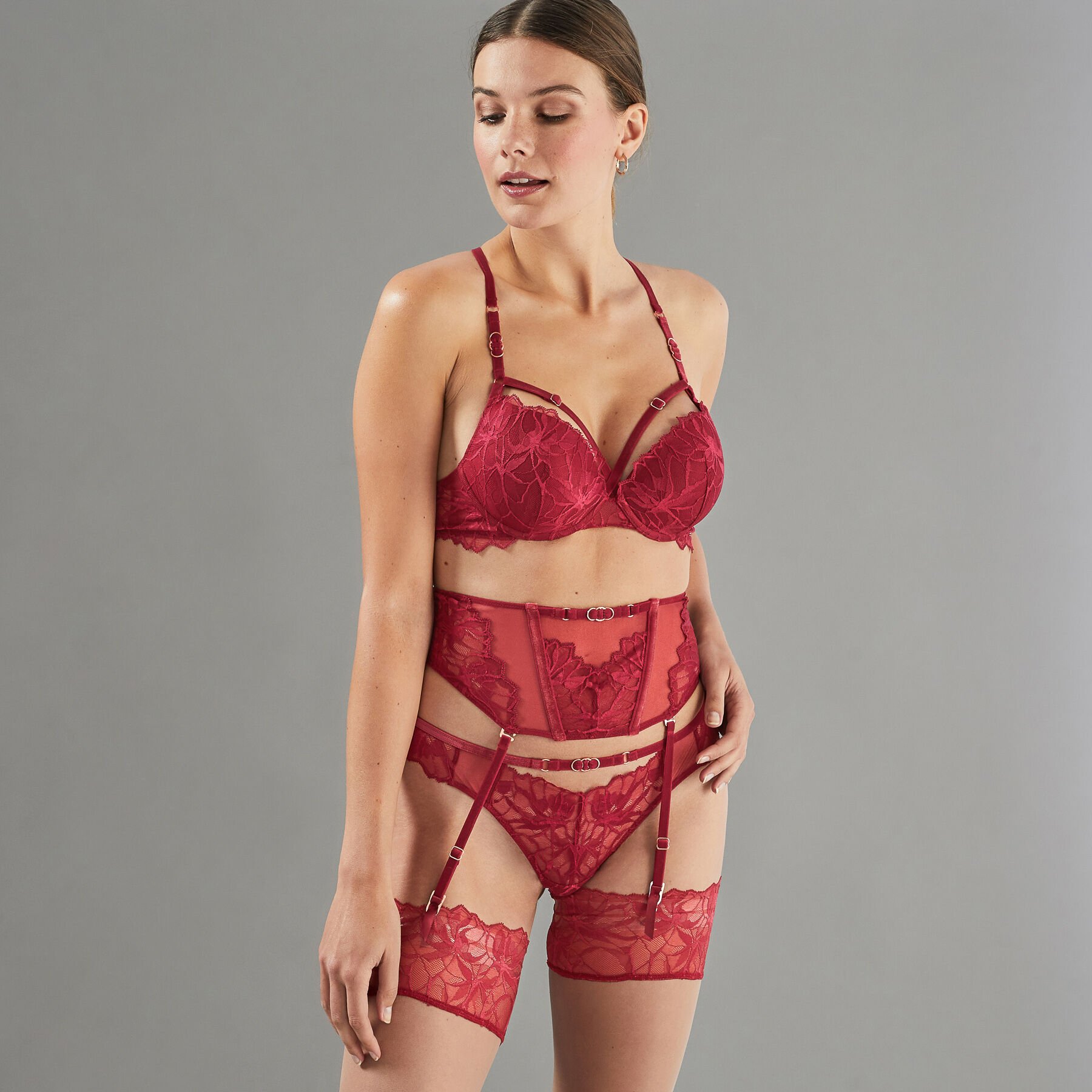 Serre taille Rouge Femme RougeGorge