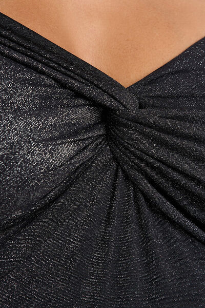 FOZIA BODY MANCHES LONGUES  NOIR