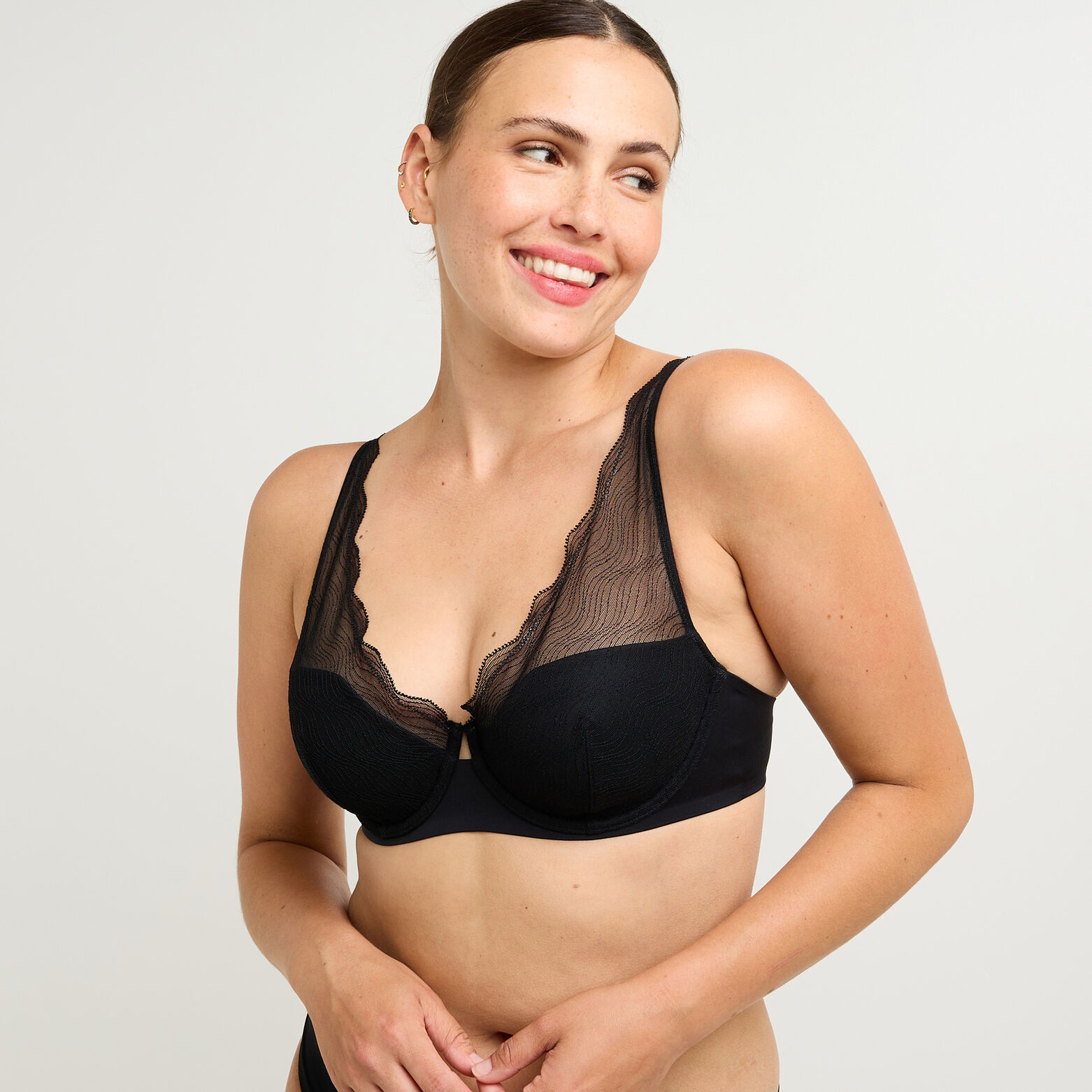 FEELING SOUTIEN-GORGE AMPLIFORME NOIR