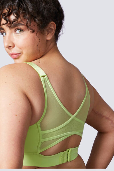 BRASSIERE SPORT DOUX VERT