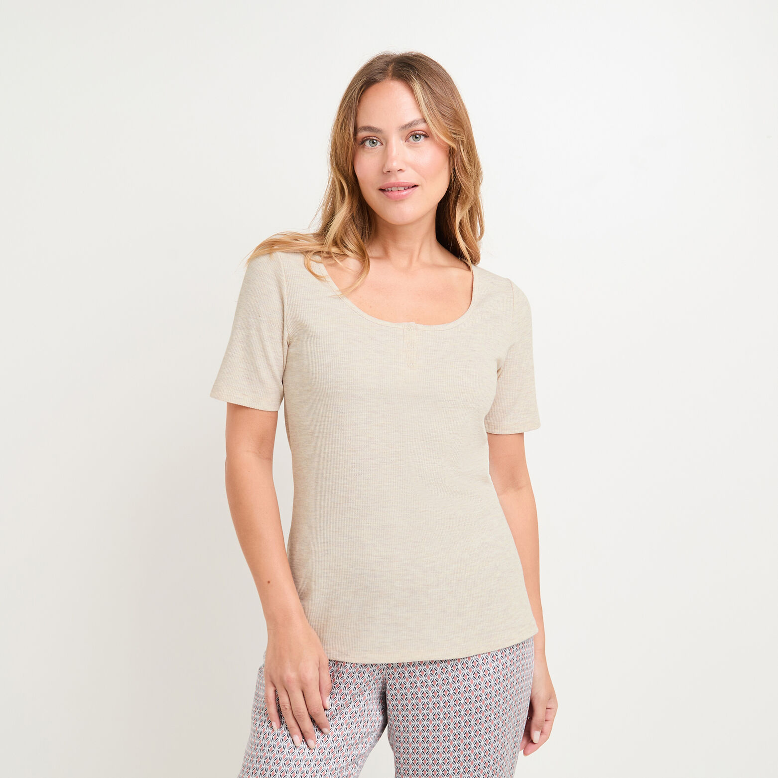 FRIPOUILLE TEE-SHIRT BEIGE