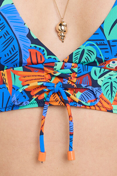Maillot de bain triangle MULTICO BLEU