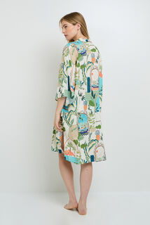 GUIMAUVE Kimono MULTICO BLANC
